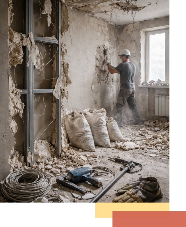 Профессиональный демонтаж зданий и конструкций в Одинцово