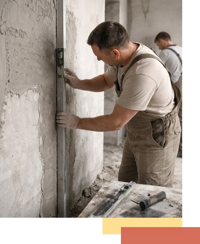 Установка штукатурных маяков в Одинцово с гарантией качества