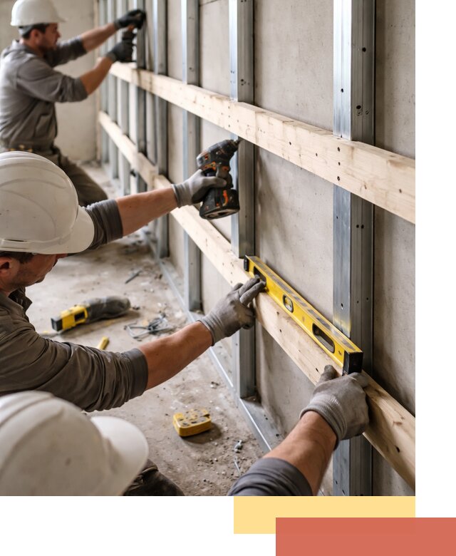 Устройство обрешетки под панели в Одинцово