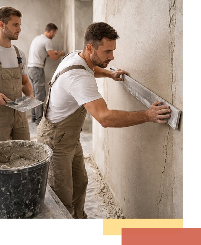 Штукатурка стен без маяков в Одинцово быстро и качественно