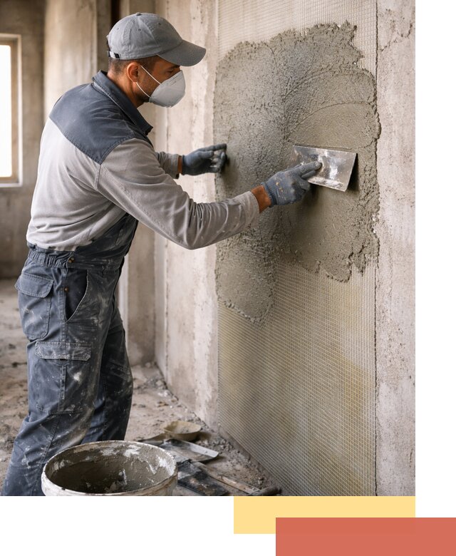 Штукатурка стен по сетке в Одинцово под ключ качественно и быстро