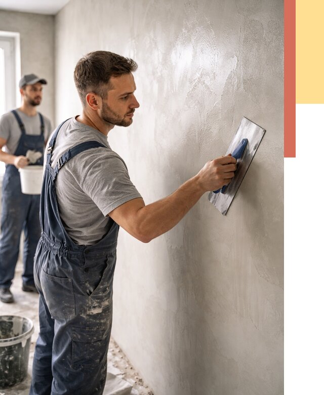 Глянцевание штукатурки стен в Одинцово от 7767 руб. — услуги и затирка | ОТДЕЛОЧНИК-Днц