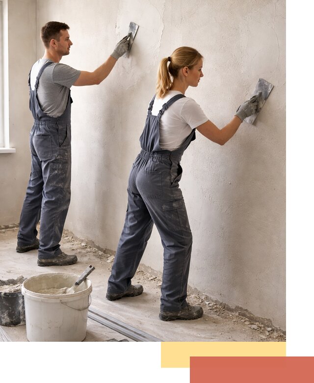 Штукатурка стен под обои в Одинцово профессионально и быстро