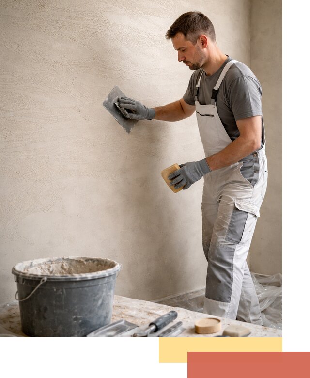 Декоративная штукатурка травертин в Одинцово для стен и потолков