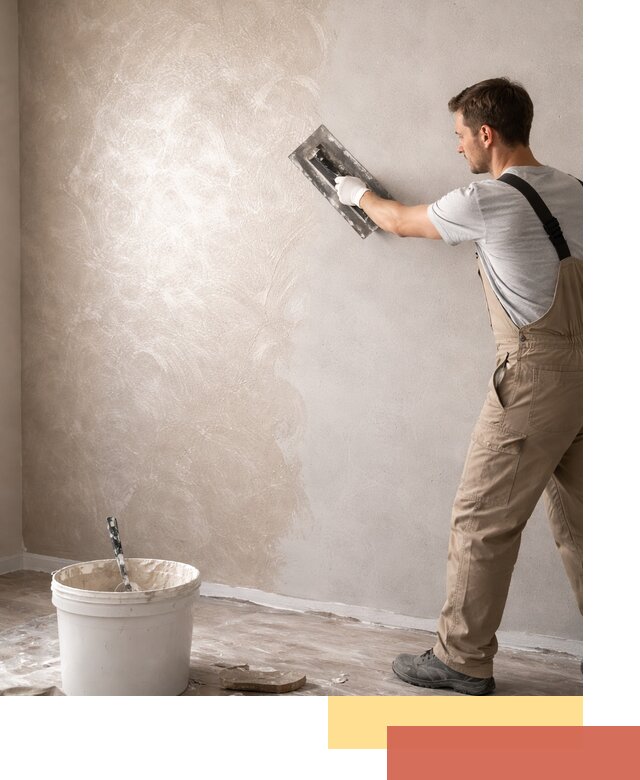 Декоративная штукатурка «Мокрый шелк» под ключ в Одинцово