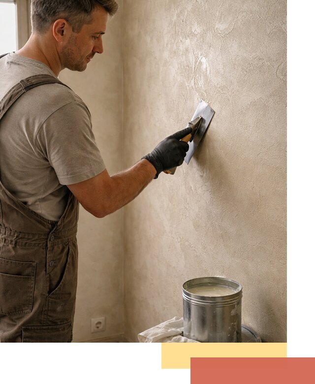 Нанесение воска на штукатурку в Одинцово для защиты и блеска