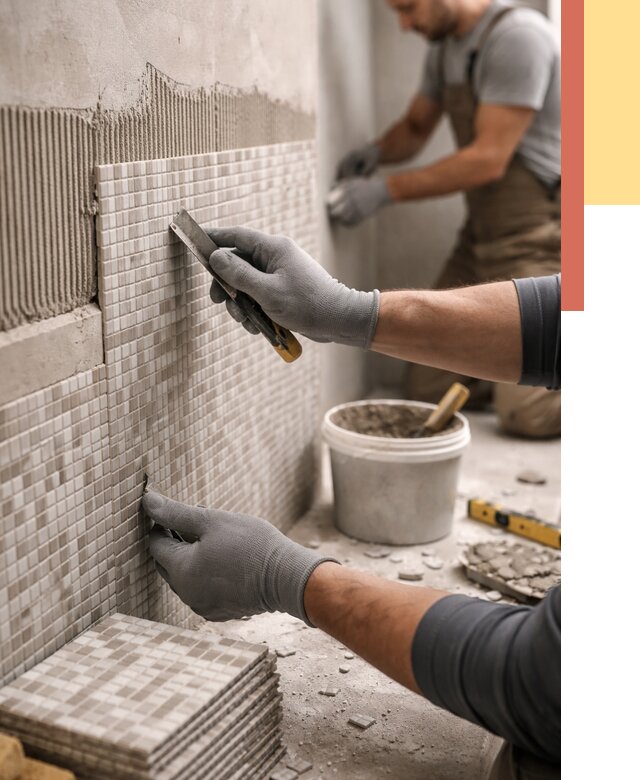 Облицовка стен мозаикой в Одинцово от 3314 руб/м2 — укладка мозаики на стены | ОТДЕЛОЧНИК-Днц