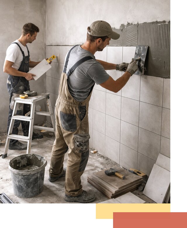 Укладка плитки на стены в Одинцово профессионально и надежно