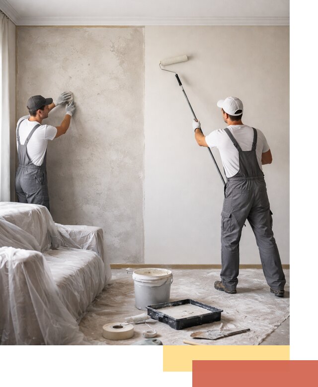 Покраска стен антивандальной краской в Одинцово