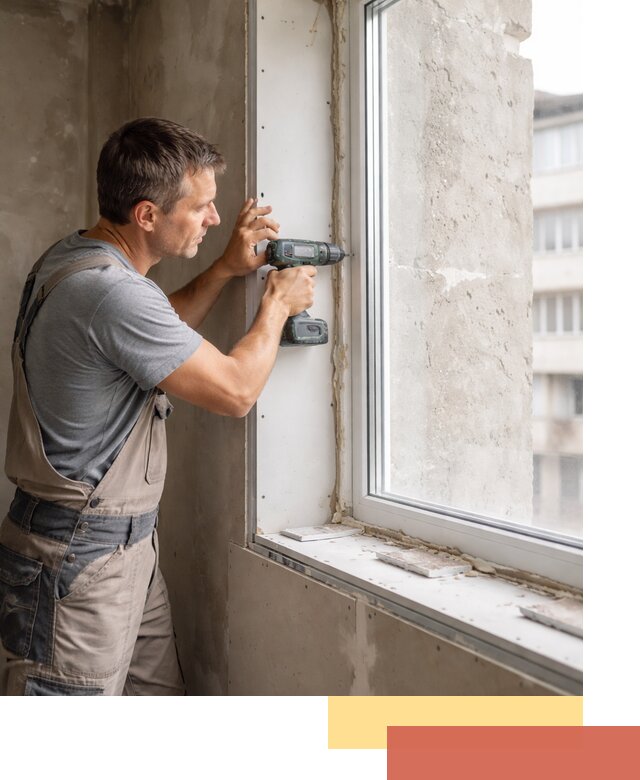 Монтаж гипсокартонных откосов в Одинцово под ключ