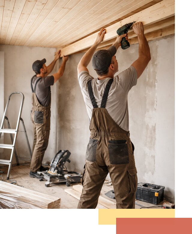 Монтаж потолка из вагонки в Одинцово профессионально и аккуратно