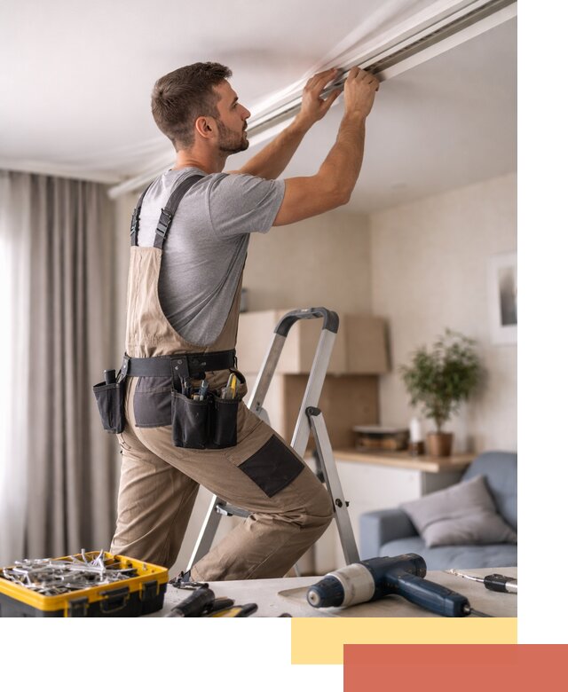 Ремонт натяжных потолков в Одинцово — качественно и оперативно