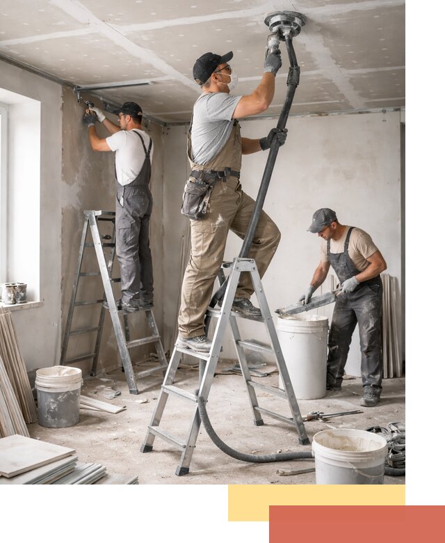 Ремонт потолка из гипсокартона в Одинцово: быстрый и качественный монтаж