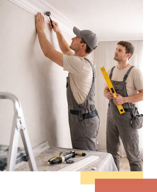 Монтаж потолочного плинтуса в Одинцово качественно и быстро